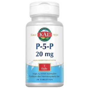 P-5-P 20 mg Pyridoxal-5-Phosphat KAL Tabletten Produktbild