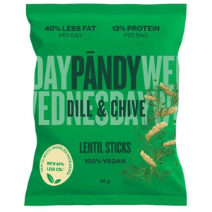Pändy Lentil Sticks Dill & Chive 50 g produkt bild