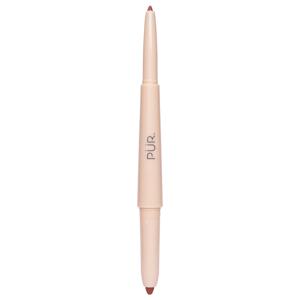 PÜR Silky Sculpt Creamy Dual Ended Lip Liner Pencil Peach Spritz produkt bild