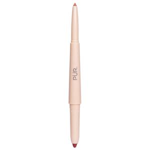 PÜR Silky Sculpt Creamy Dual Ended Lip Liner Pencil Rose Latte produkt bild