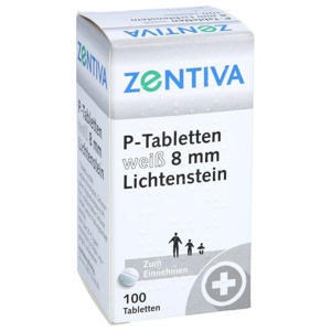 P TABLETTEN weiß 8 mm Produktbild