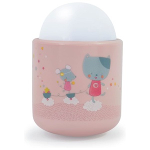 Pabobo Nomad Nattlampa Mus Rosa produkt bild