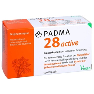 Padma 28 active Kapseln Produktbild