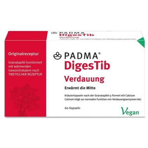 Padma Digestib Kapseln, 60 St Kapseln Produktbild