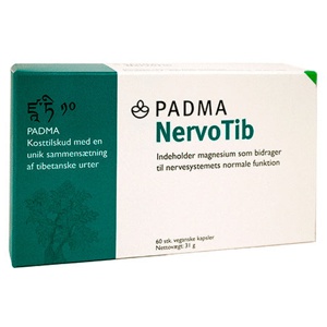 Padma NervoTib - 60 kaps. produktbillede