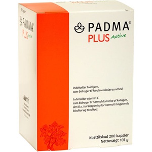 Padma Plus Active   200 kapsler produktbillede