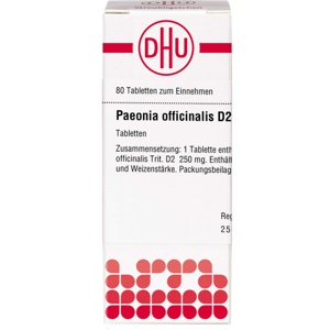 PAEONIA OFFICINALIS D 2 Tabletten Produktbild