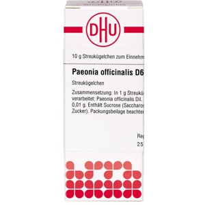 PAEONIA OFFICINALIS D 6 Globuli Produktbild