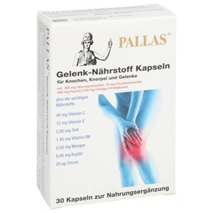 PALLAS Gelenk Nährstoff Kapseln Produktbild