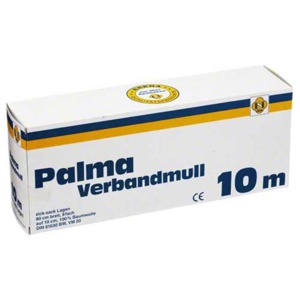 PALMA Verbandmull 80 cm 10 m zickzack Lagen Produktbild