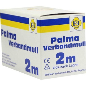 PALMA Verbandmull 80 cm 2 m zickzack Lagen Produktbild