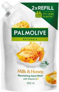 Palmolive Milk & Honey Doy-pack Håndsæbe - 500 ml. produktbillede