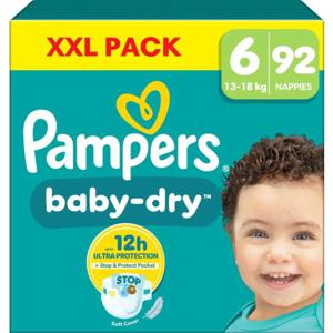Pampers&nbsp;Baby-Dry&nbsp;Storlek&nbsp;6 (13kg-18kg)&nbsp;92&nbsp;blöjor produkt bild