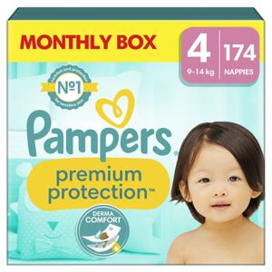 Pampers Premium Protection S4 9-14kg 174st produkt bild