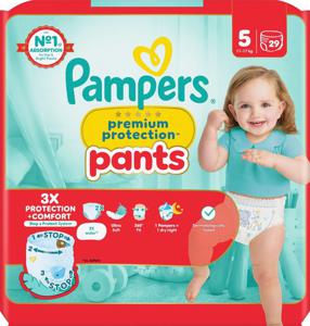 Pampers Premium Protection Pants 11-17 kg produkt bild