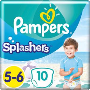 Pampers&nbsp;Splashers&nbsp;Engångsbadblöjor Stl&nbsp;5&nbsp;14kg+10 st produkt bild