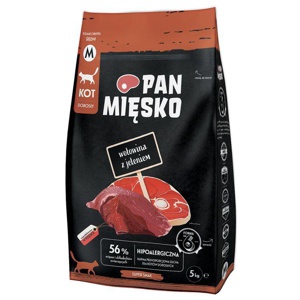 Pan Mięsko Cat Rind mit Hirsch Medium Produktbild
