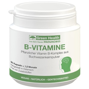 Panaceo Green Health B-vitamine Kapseln Produktbild