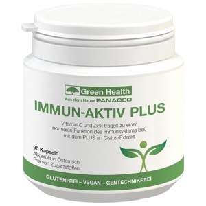 Panaceo Green Health Immun-aktiv Plus Kapseln Produktbild