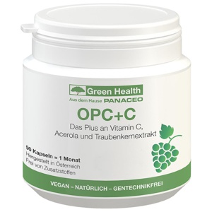 Panaceo Green Health OPC+C Kapseln Produktbild