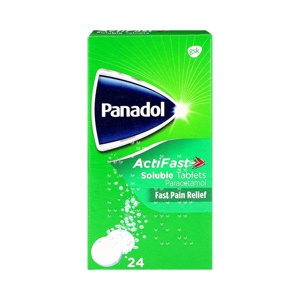 Panadol Actifast Soluble 24 Tablets product image