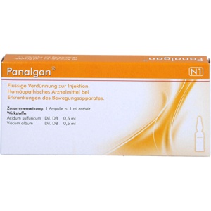 Panalgan Ampullen, 10 St Ampullen Produktbild