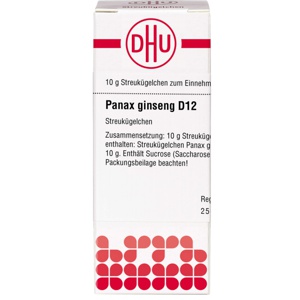 PANAX GINSENG D 12 Globuli Produktbild