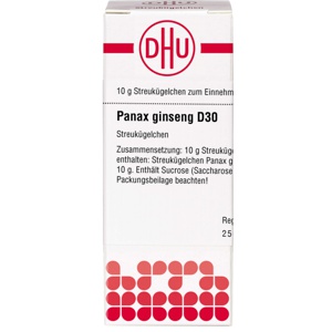 PANAX GINSENG D 30 Globuli Produktbild