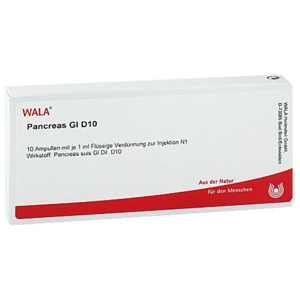 Pancreas GL D 10 Ampullen, 10X1 ml Ampullen Produktbild