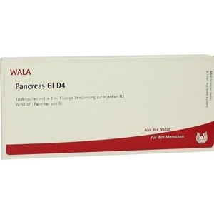 PANCREAS GL D 4 Ampullen Produktbild
