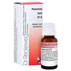 PANCREAS SUIS D 12 Globuli Produktbild