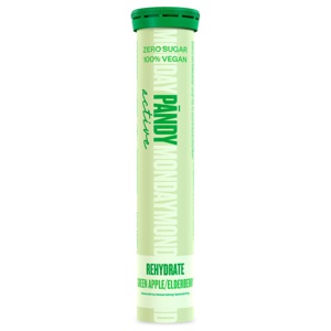 Pändy Rehydrate Vätskeersättning, Green Apple/Elderberry, 20 brustabl produkt bild