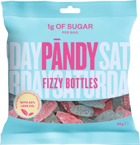 Pändy Candy Fizzy Bottles 50 g produktbillede