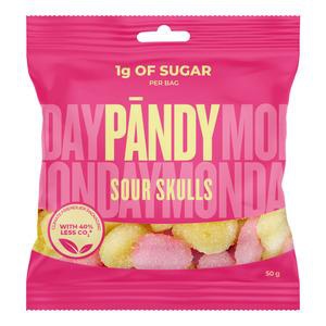 Pändy Candy Sour Skulls 50 g produktbillede