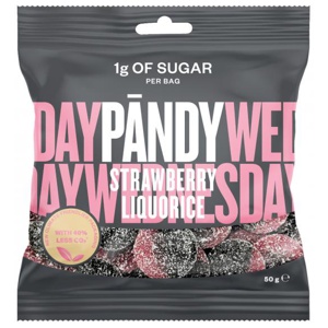 Pändy Candy Strawberry/Liquorice produktbilde