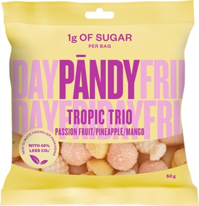 Pändy Candy Tropic Trio 50 g produktbillede