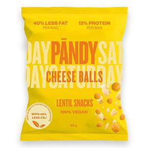 Pandy Linsechips Cheese Balls 50 g produktbillede