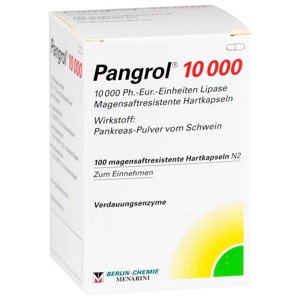 PANGROL 10.000 Hartkps.m.magensaftr.überz.Pell. Produktbild