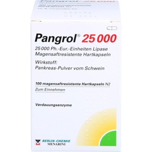 PANGROL 25.000 Hartkps.m.magensaftr.überz.Pell. Produktbild