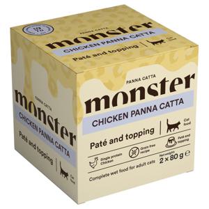 Monster Cat Panna Catta Chicken 2-pack 80 g produkt bild