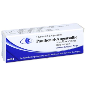 Panthenol-Augensalbe JENAPHARM®, 5 g Augensalbe Produktbild