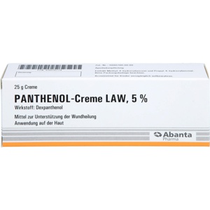 PANTHENOL Creme LAW 5% Produktbild