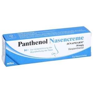 Panthenol Nasencreme Jenapharm 5 g Creme Produktbild