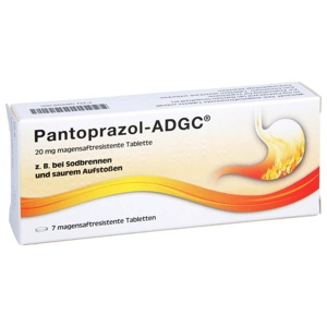 PANTOPRAZOL ADGC 20 mg magensaftres.Tabletten Produktbild