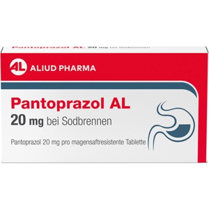 Pantoprazol AL 20 mg bei Sodbrennen Produktbild
