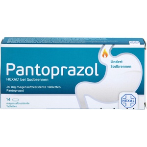 PANTOPRAZOL HEXAL b.Sodbrennen magensaftres.Tabl. Produktbild