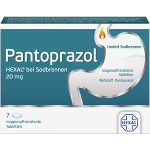 PANTOPRAZOL HEXAL b.Sodbrennen magensaftres.Tabl. Produktbild