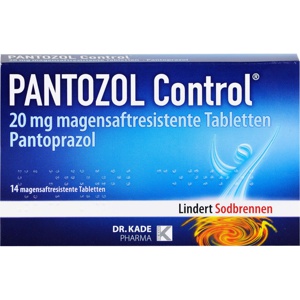 PANTOZOL Control 20 mg magensaftres.Tabletten Produktbild
