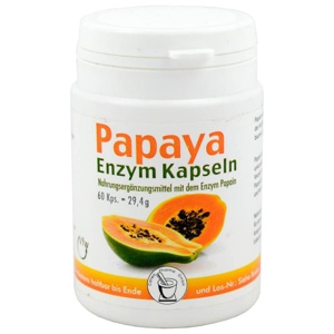 PAPAYA ENZYM Kapseln Produktbild