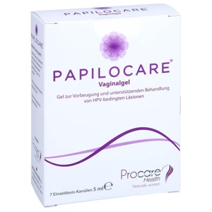 PAPILOCARE 7X5 ml Vaginalgel Produktbild